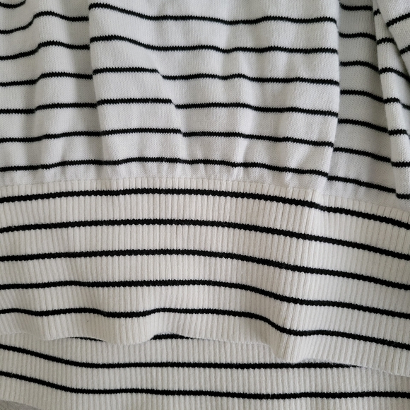 Banana Republic Factory Stripe Sweater Sz M - Picture 4 of 7